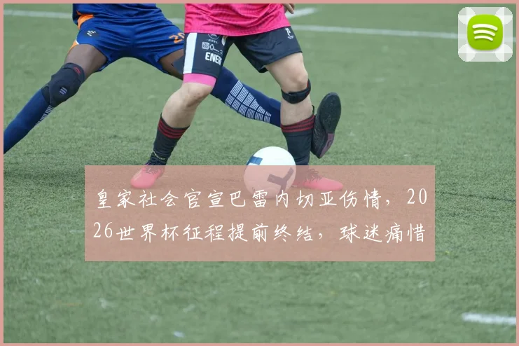 皇家社会官宣巴雷内切亚伤情,2026世界杯征程提前终结,球迷痛惜不已,其替代者与球队影响深度分析